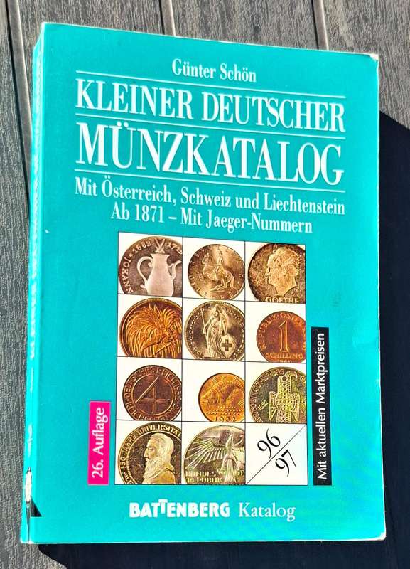 Catalogue GERMAN COINS incl. Imperial Reich, Weimar, Third Reich, Colonies, Germany, Austria, CH