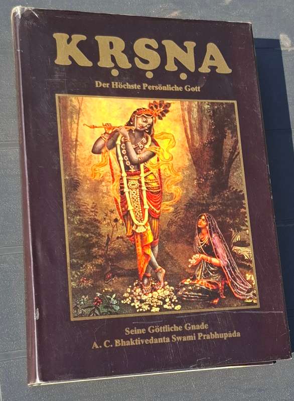 KRSNA The Supreme Personality of Godhead - richly illustrated German edition
