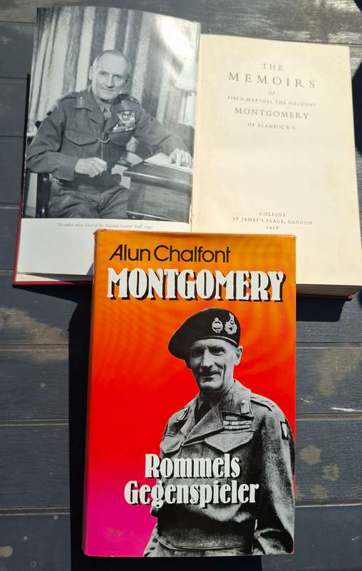MONTGOMERY OF ALAMEIN Memoirs & Biography (read text) - your bid for both books