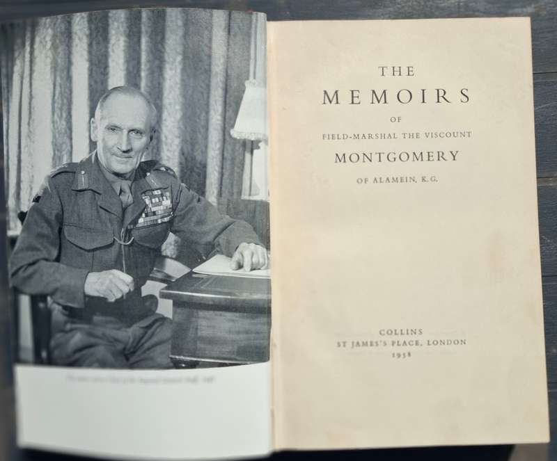 MONTGOMERY OF ALAMEIN Memoirs & Biography (read text) - your bid for both books