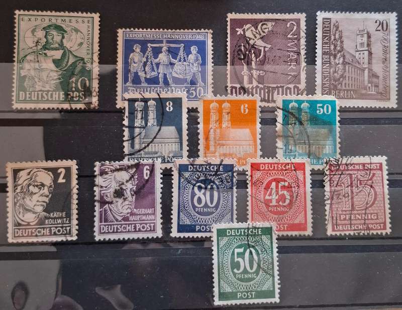 DEUTSCHES REICH - Germany, lucrative stamp lot - American/British Occupation, Berlin