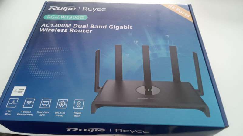 RG-EW1300G 1300M Dual-band Gigabit Wireless Router