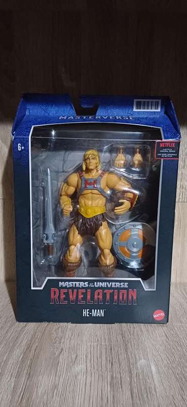 Masters of the Universe He-Man and Skelegod Figures