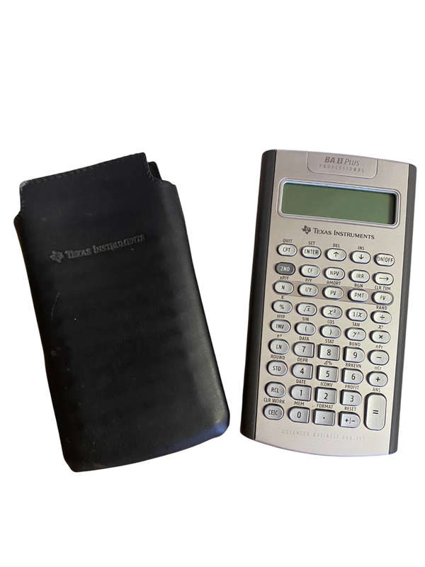 Texas Instruments ba ii plus Calculator