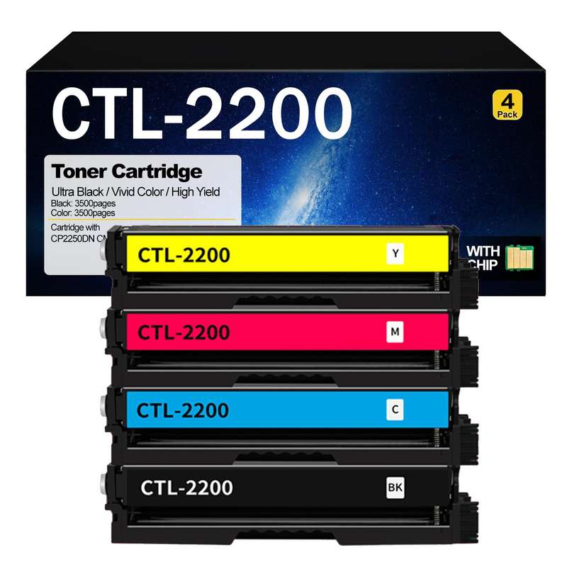 Pantum CTL2200H CTL2000H toner cartridge compatible HIGH YIELD cyan/magenta/yellow/black