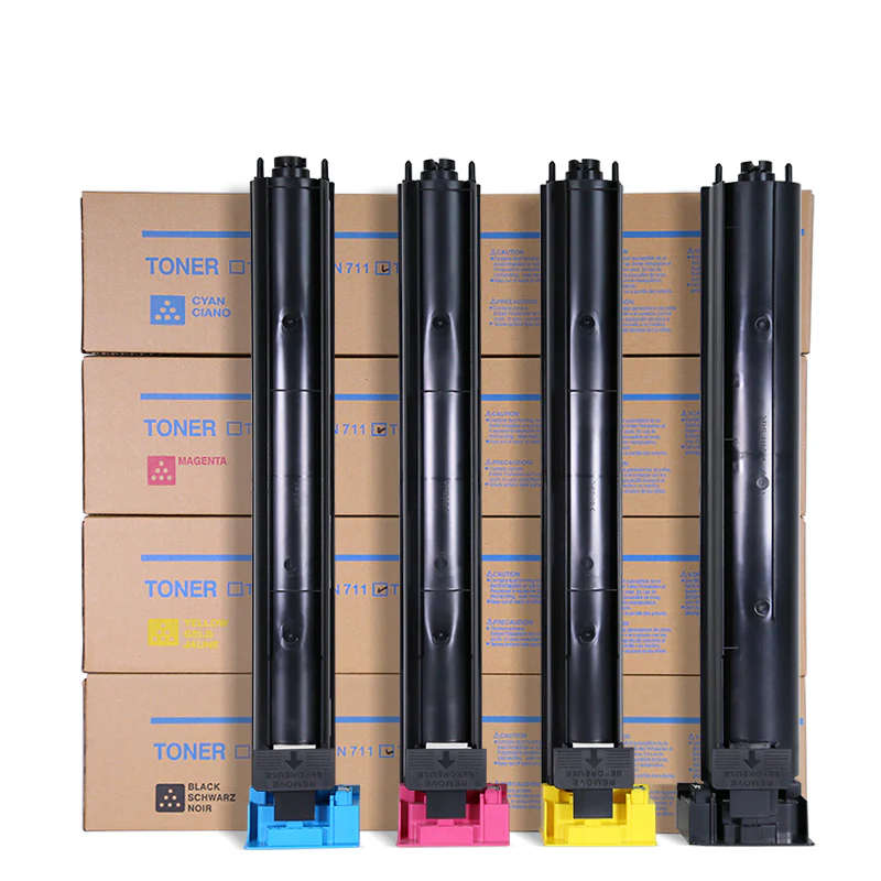 Konica Minolta TN711 TN712 Olivetti 652 752 toner cartridge compatible cyan/magenta/yellow/black