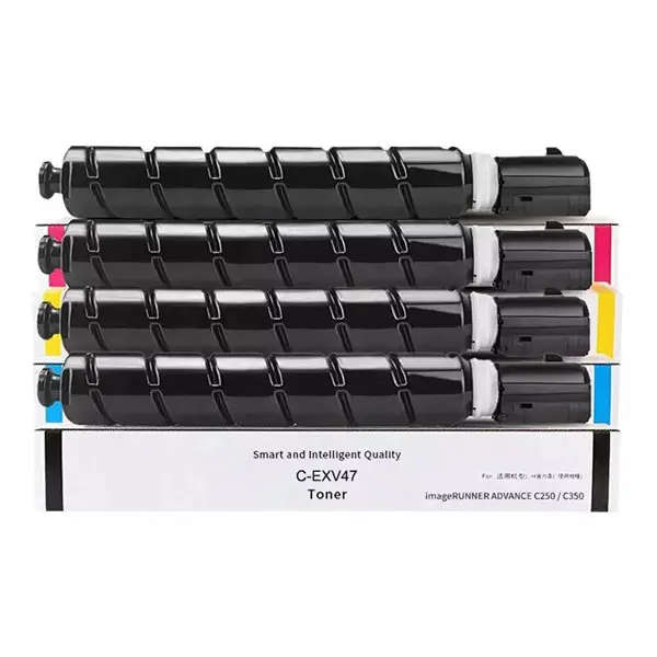 Canon C-EXV47 toner compatible CYAN/MAGENTA/YELLOW/BLACK