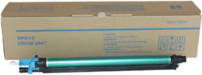 Konica Minolta DR512 compatible drum unit WITH DOUBLE LAYER CLEANING BLADE