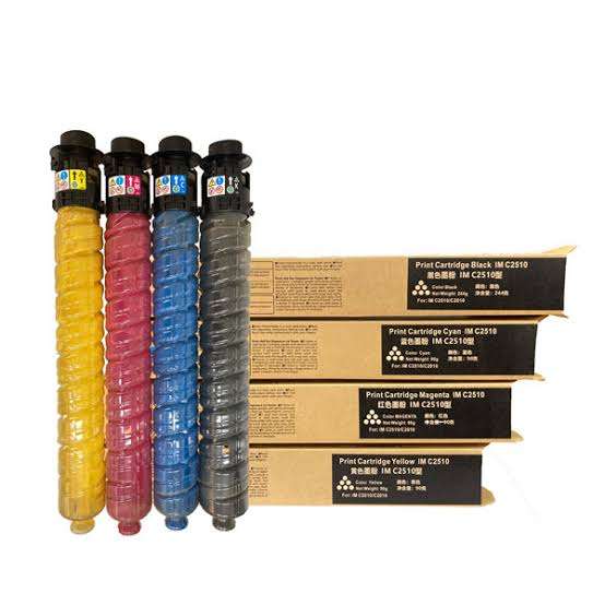 Ricoh IMC2010 IMC2510 toner compatible cyan/magenta/yellow/black