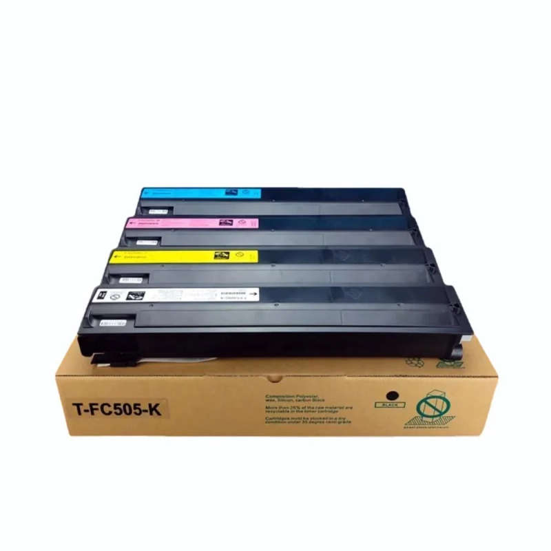 Toshiba TFC505 toner cartridge compatible cyan/magenta/yellow/black eSTUDIO 3005 3505 5005AC
