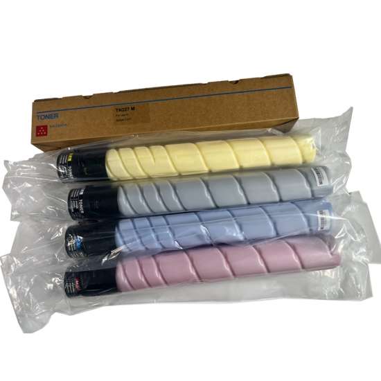Konica Minolta TN227 toner cartridge compatible C227i C257i C287i cyan/magenta/yellow