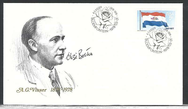 RSA- FDC- Variety- Signed by Elize Botha- wife of former president PW Botha