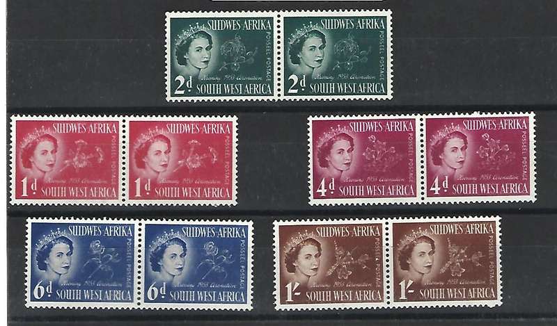 SWA - SACC 177-181 - Set of stamps