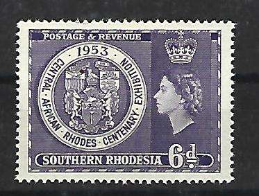 Southern Rhodesia Sacc 78- Set of stamps
