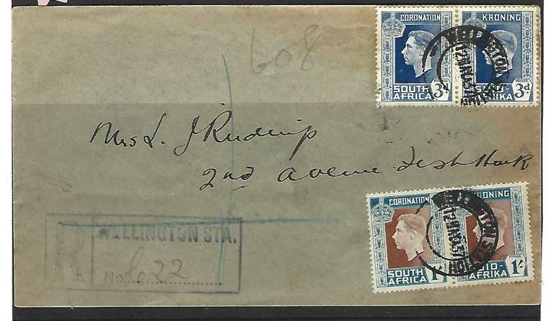 Union First Day Cover- Coronation 12 May 1937