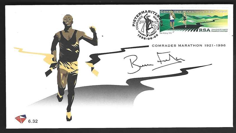 RSA FDC - Comrades Marathon -Variety - Signed by Bruce Fordice