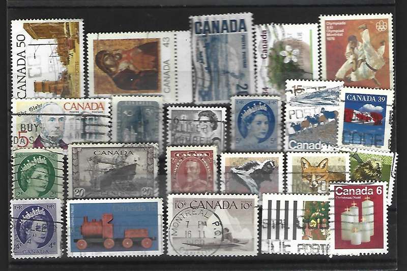 Canada - Set of used stamps