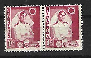 Union of SA- SACC 88 - War effort - Variety - stain on uniform.