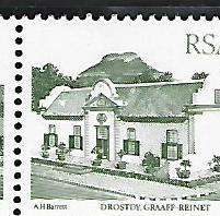 RSA- SACC 521- 4th definitive buildings - Variety - damaged roof.