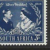 Union of SA- SACC 124 - Silver wedding - Variety - Mole above lips..