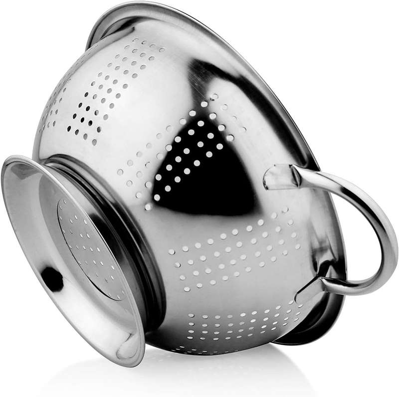Large 32cm Stainless Steel Colander with Handles