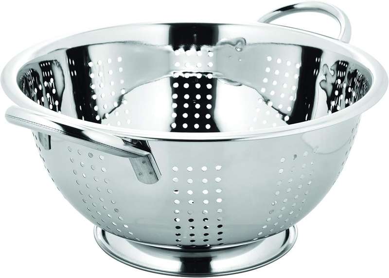 Large 32cm Stainless Steel Colander with Handles
