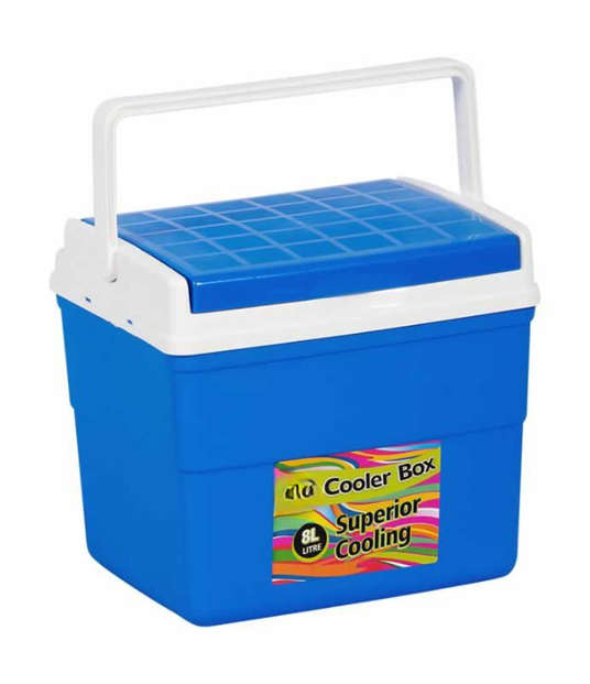 Camp Master 8 Litre Cooler Box BLUE