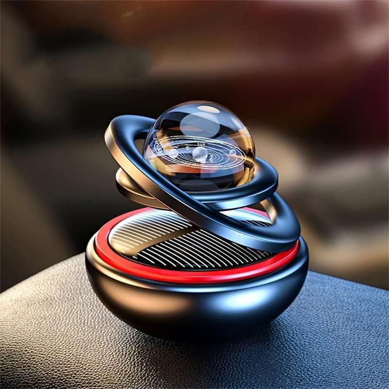 Rotating Floating Solar Car Air Freshener