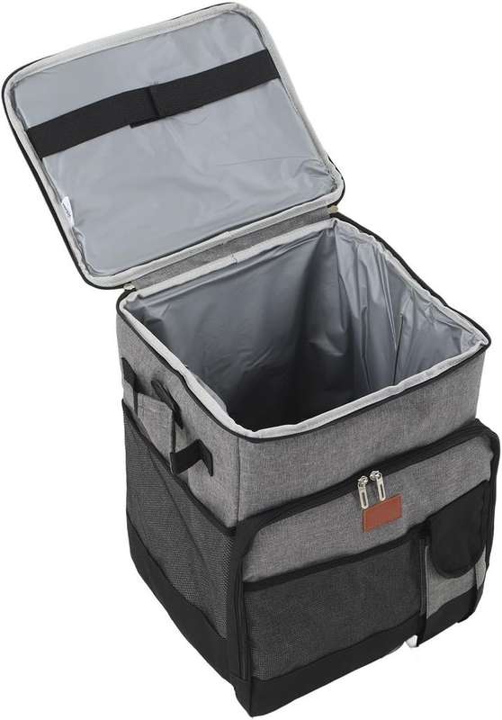 Rolling Cooler Bag, Rolling Insulated Cooler Large Capacity Bag