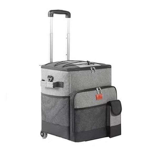 Rolling Cooler Bag, Rolling Insulated Cooler Large Capacity Bag