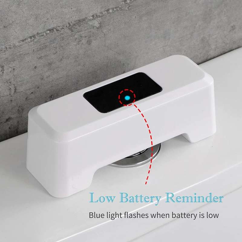 Rechargeable Touchless Induction Automatic Toilet Push Button