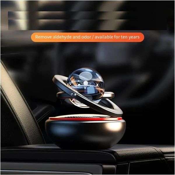 Rotating Floating Solar Car Air Freshener