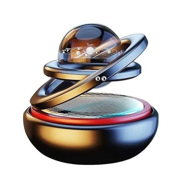 Rotating Floating Solar Car Air Freshener