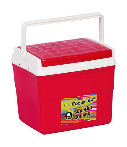 Camp Master 8 Litre Cooler Box - Red