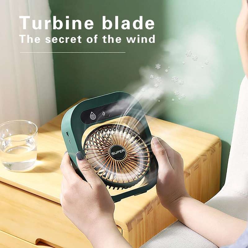 Portable Ice Fog Air Conditioner Fan