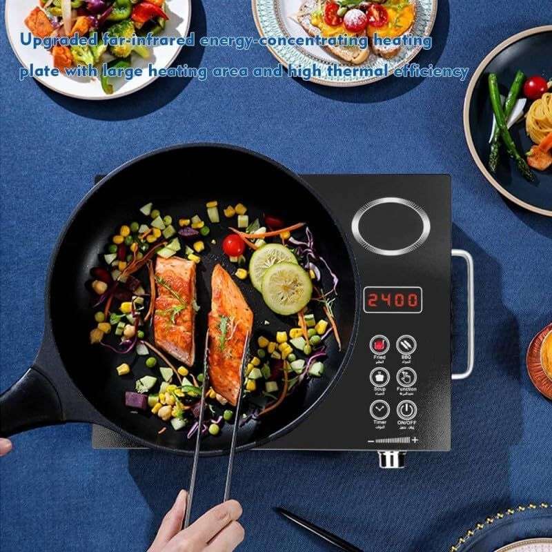 RAF Portable Electric Hot Plate Single Burner R.8003