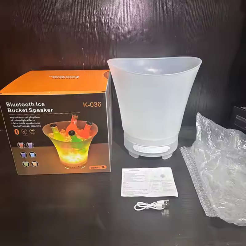 LumiGlow LED Ice Bucket