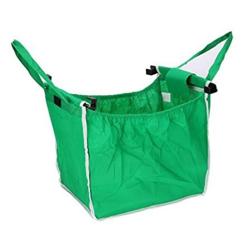 Clip to Cart Shopping Bags - Set of 2