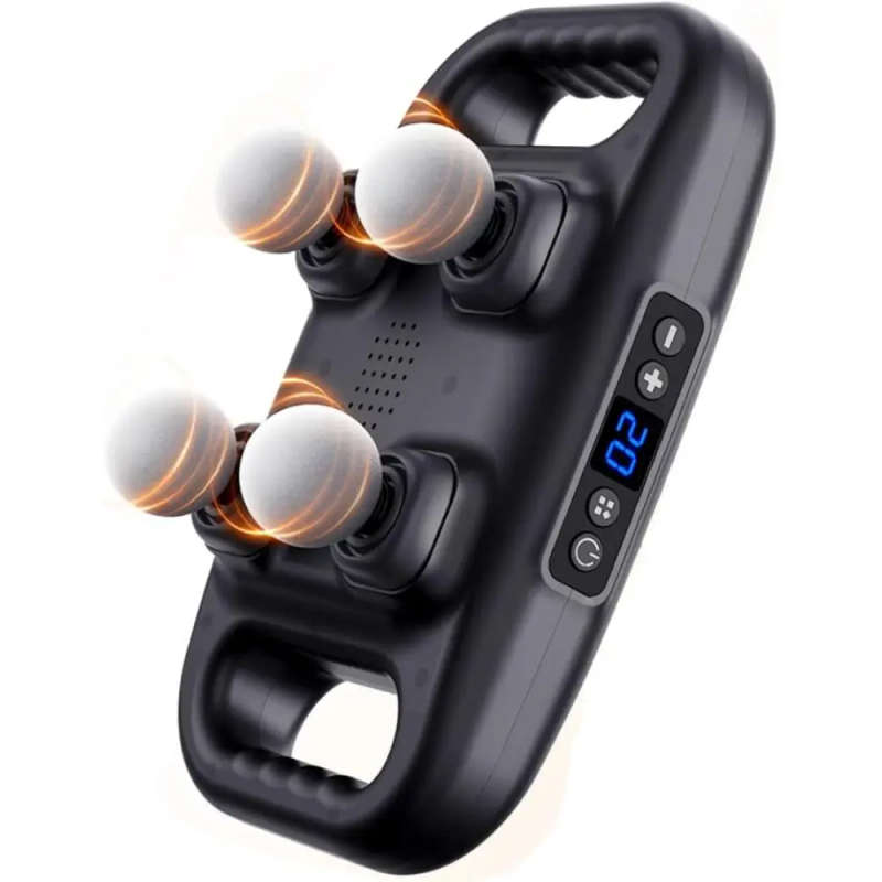 Four-Head Deep Tissue Massage Gun