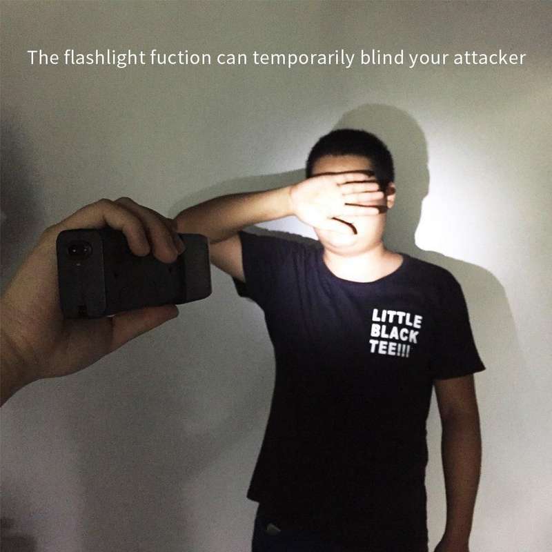 Personal Protection Stun Gun & LED Flashlight