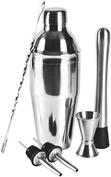 Silver Cocktail & BartenderTool Set, Cocktail Shakers