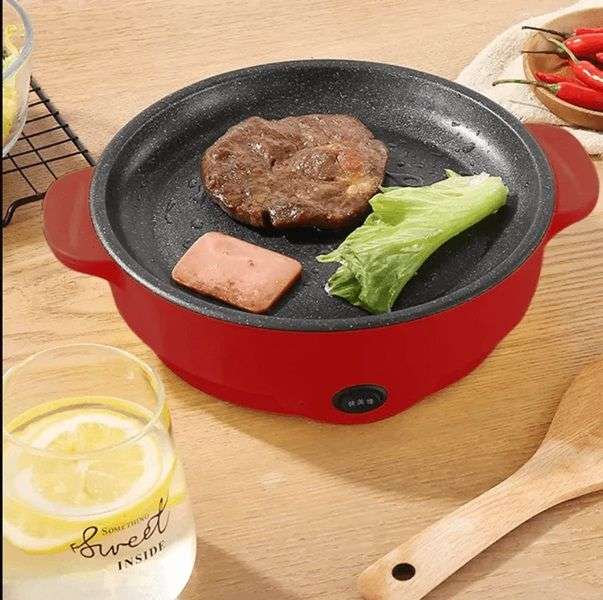 Non-Sticky Electric Multifunction Frying Pan