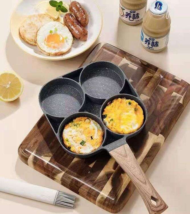 4 Division Breakfast Frying Pan