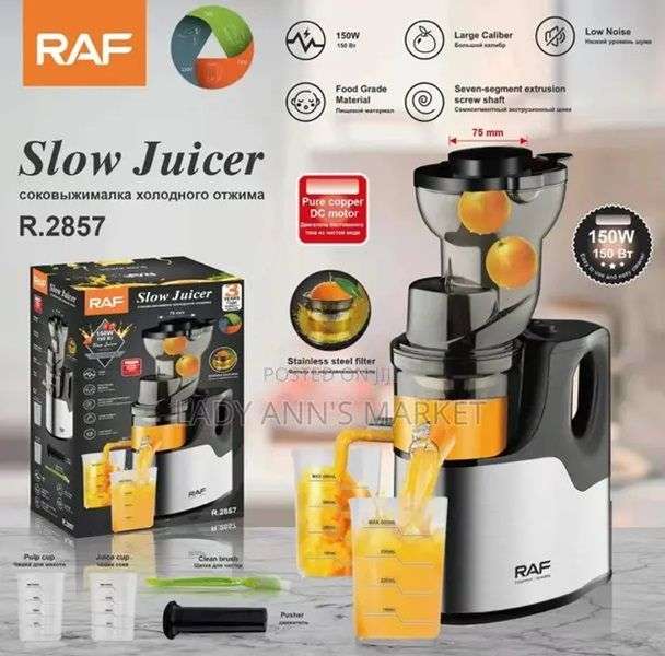RAF Automatic Citrus Fruit juice Extractor, Slow Juicer R.2857