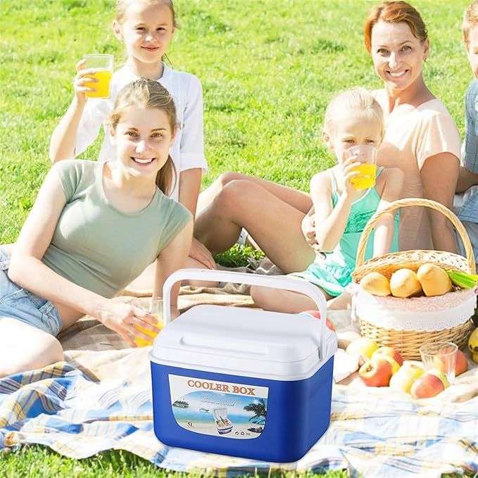Cooler Box 8 LT - Red, White