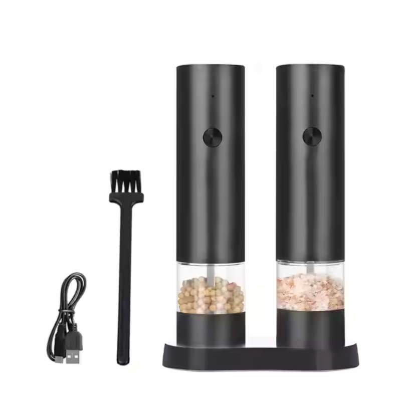 Rechargeable Electric Salt & Pepper Grinder Set