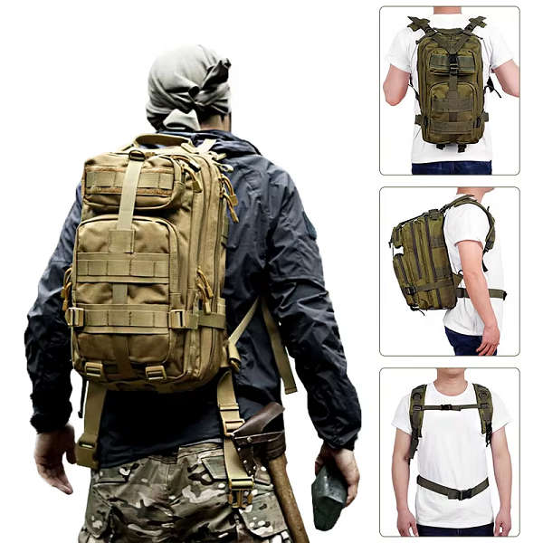 Waterproof Outdoor Tactical Hiking Camping Backpack