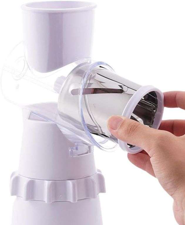 3 in 1 Interchangeable Drum Manual Machine Vegetable Slicer