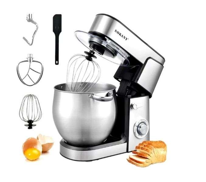 Sokany Silver Stand Mixer SK-624
