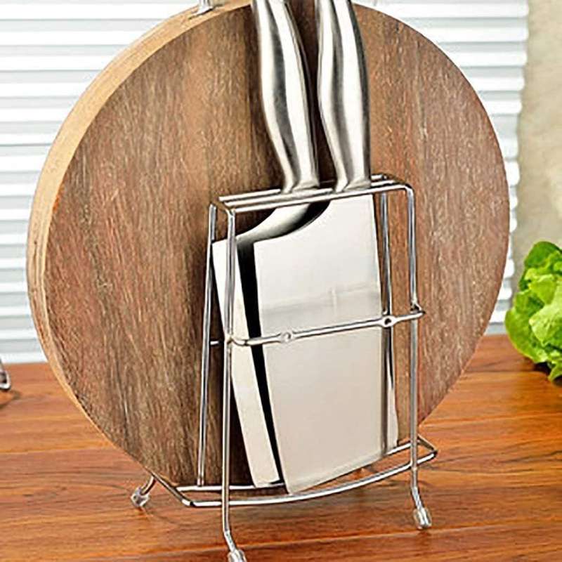 Stainless Steel Universal Knife Block and Knife Holder